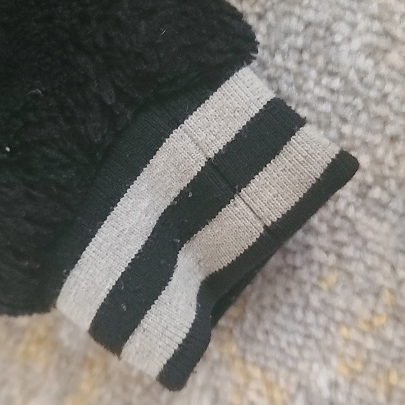 Reversible! Girls Flight Jacket with Faux Fur Size 10 - Picture 8 of 10